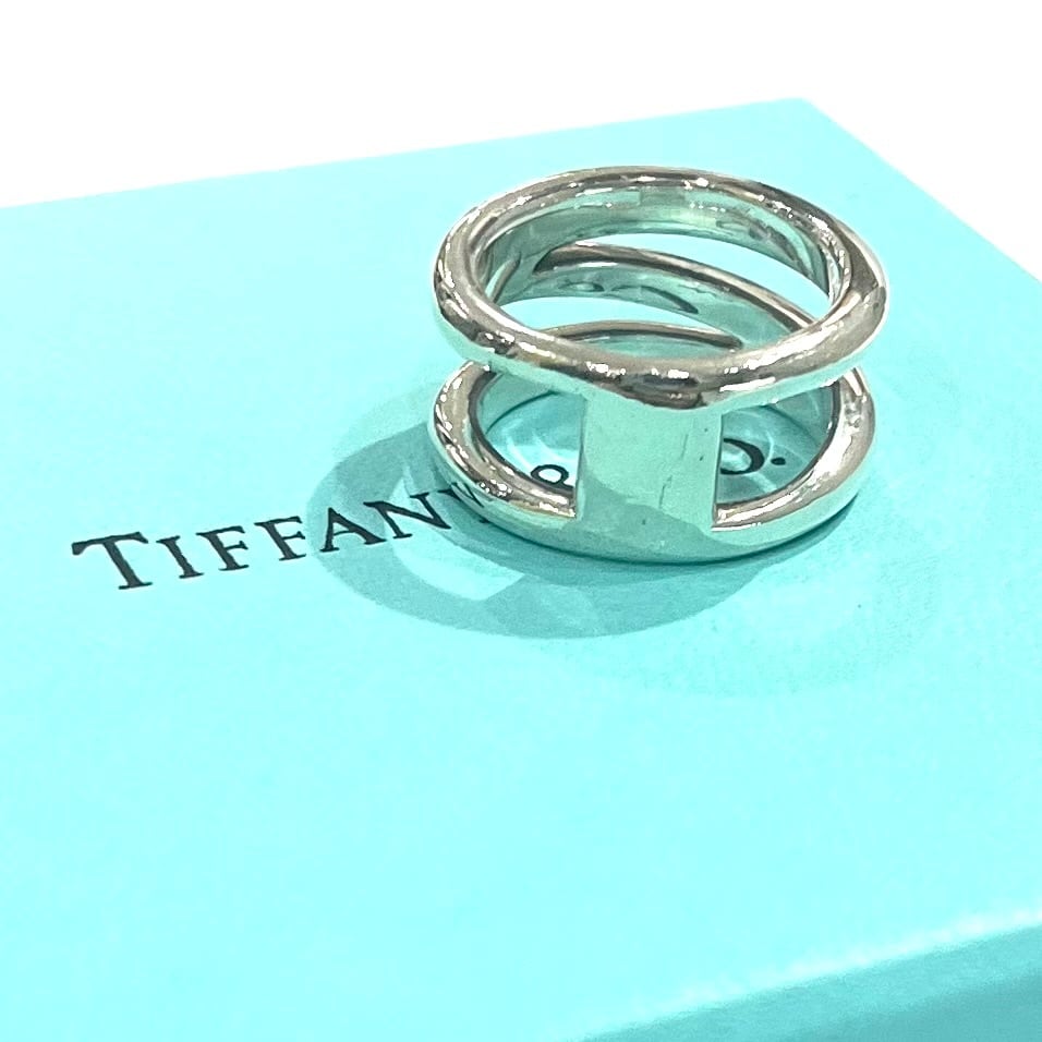 TIFFANY&CO】2283 ティファニーアンドコーWフェイス シルバー925