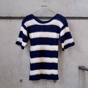 Fabriqué en France Striped Knit Top