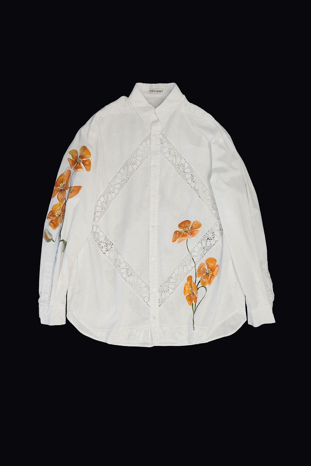 vintage lace big shirts-poppy