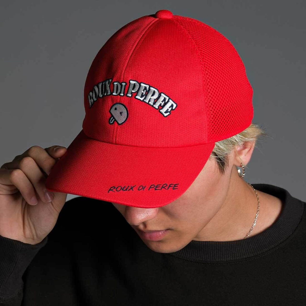 日本製ベーマークメッシュキャップ