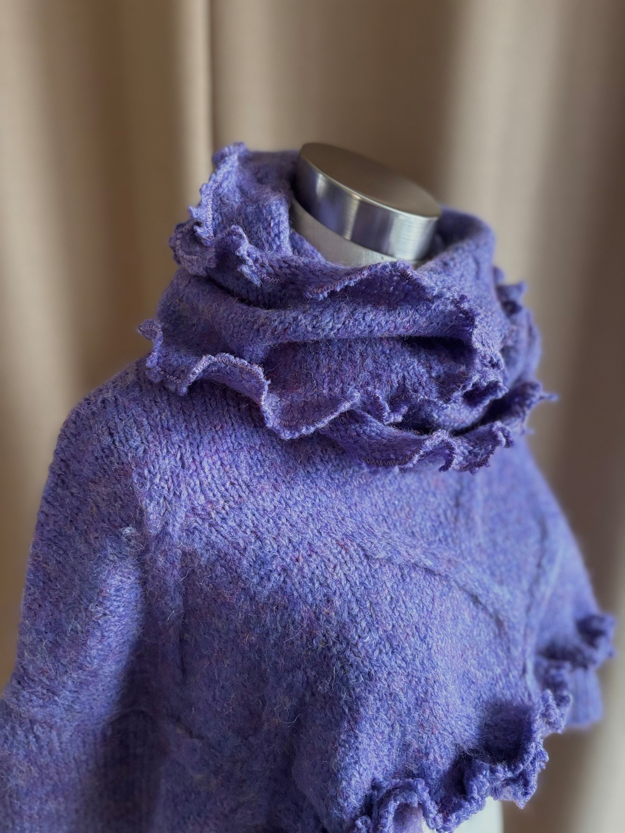 lavender color remake set knit-5123-12