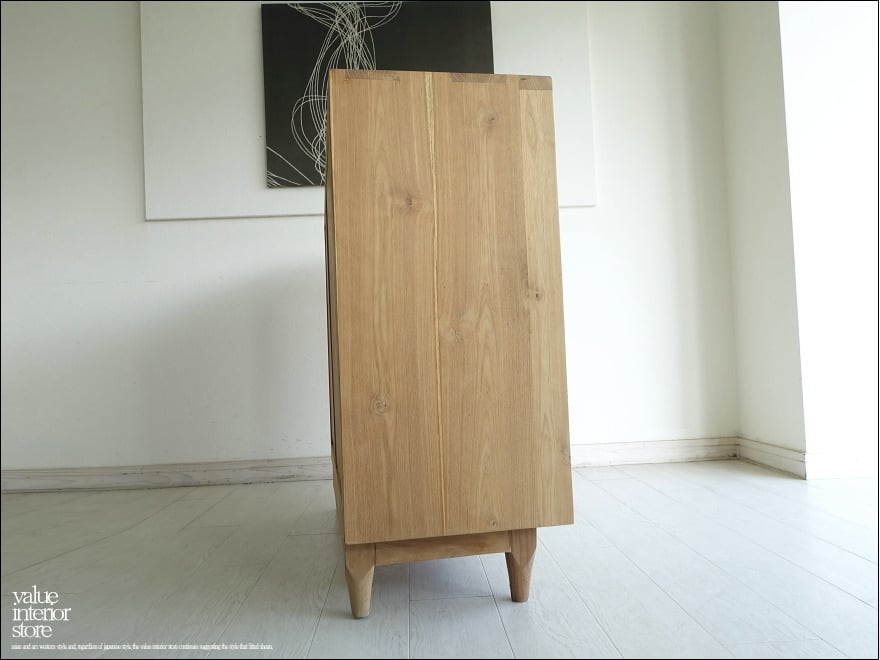 引き戸食器棚 Porte/N キッチン収納 飾り棚 カウンター ナチュラル