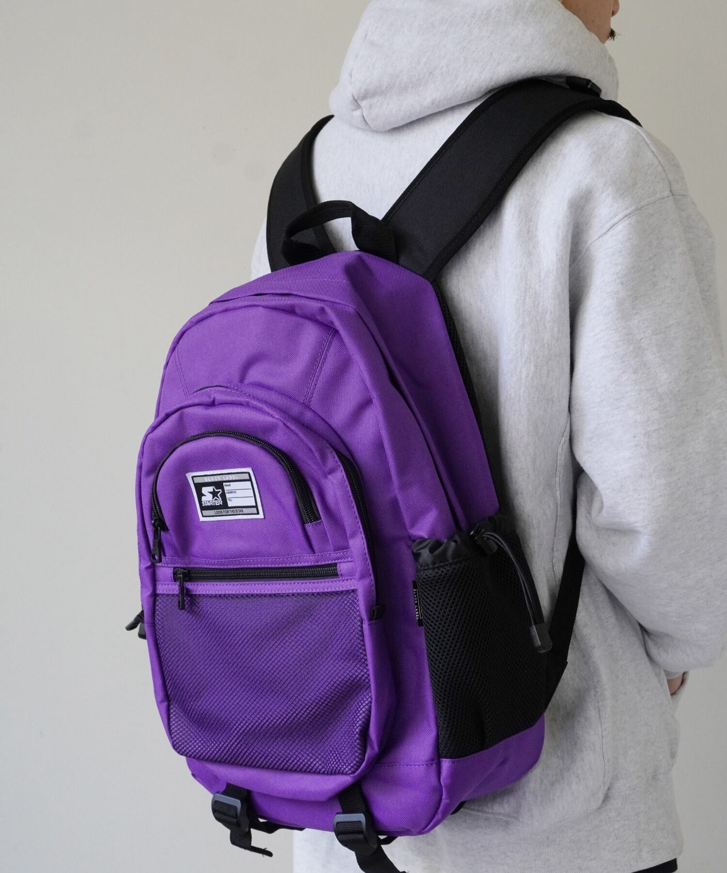 STARTER BLACK LABEL (スターターブラックレーベル) メッシュポケット BACK PACK リュック ST-DB002 |  FAITH powered by BASE