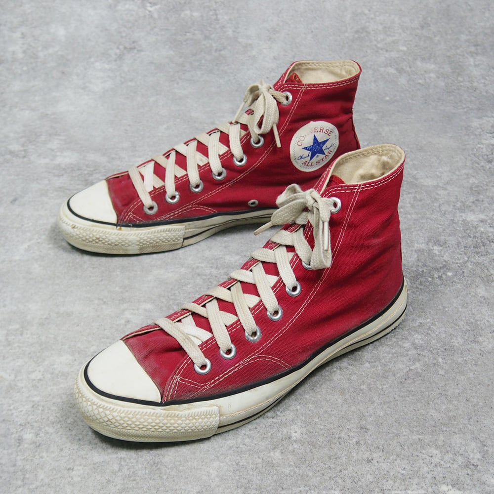 MADE IN USA 25.5cm 80s Converse All Star Hi | armee