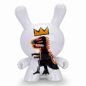 8" Jean-Michel Basquiat Masterpiece Dunny - Pez Dispenser