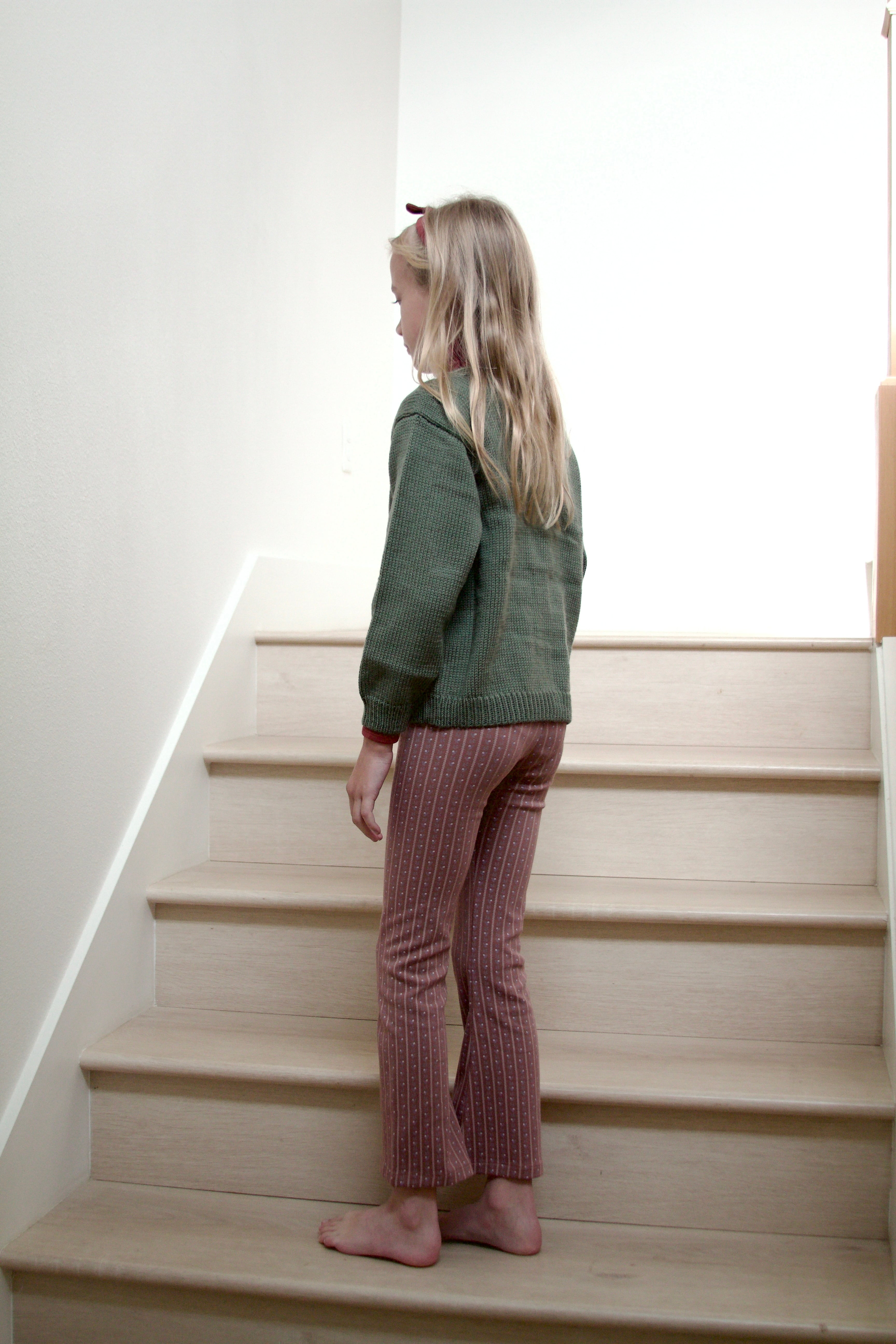 【即納】iver and isla / pima flare pant / wallpaper lace floral