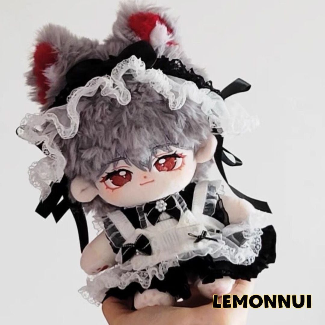 20cm メイド ロリータ 着せ替え 洋服セット ぬいぐるみ服 激カワ