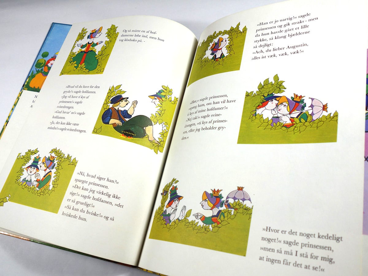 SVINEDRENGEN（H. C. Andersen 作、Bjorn Wiinblad 絵） | bookstore