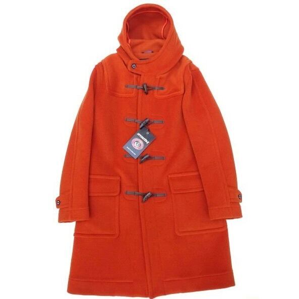 INVERTERE (インバーティア) NEWTON ABBOT LONG DUFFLE COAT バーントオレンジ