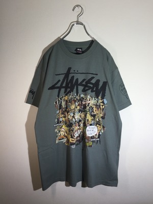 stussy ロゴデザインTシャツ ロゴプリント