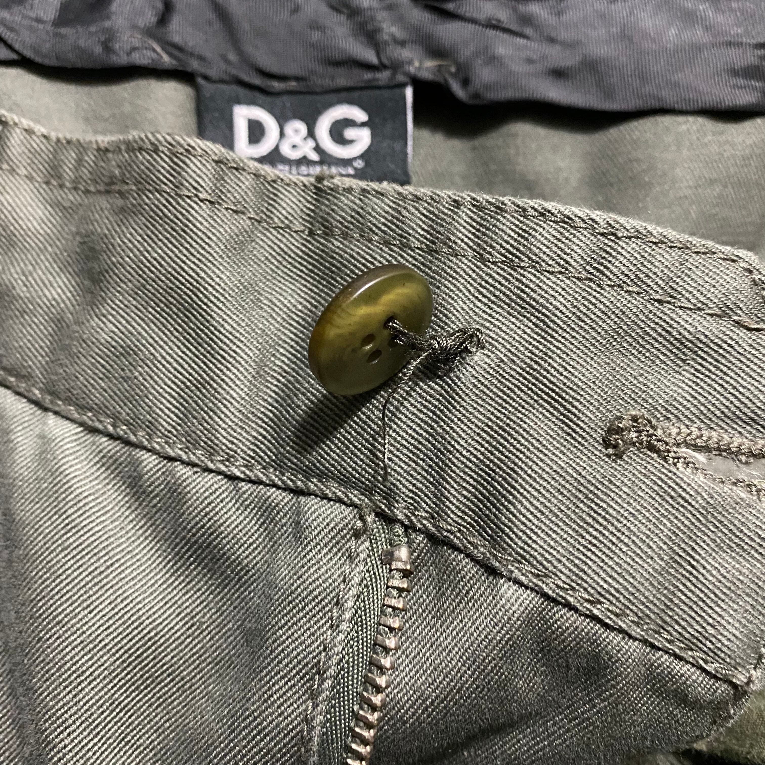D&G multi-pockets cargo pants | NOIR ONLINE
