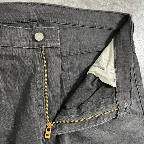 【W33 L32】 japan levi's black リーバイス 569 詳細写真12