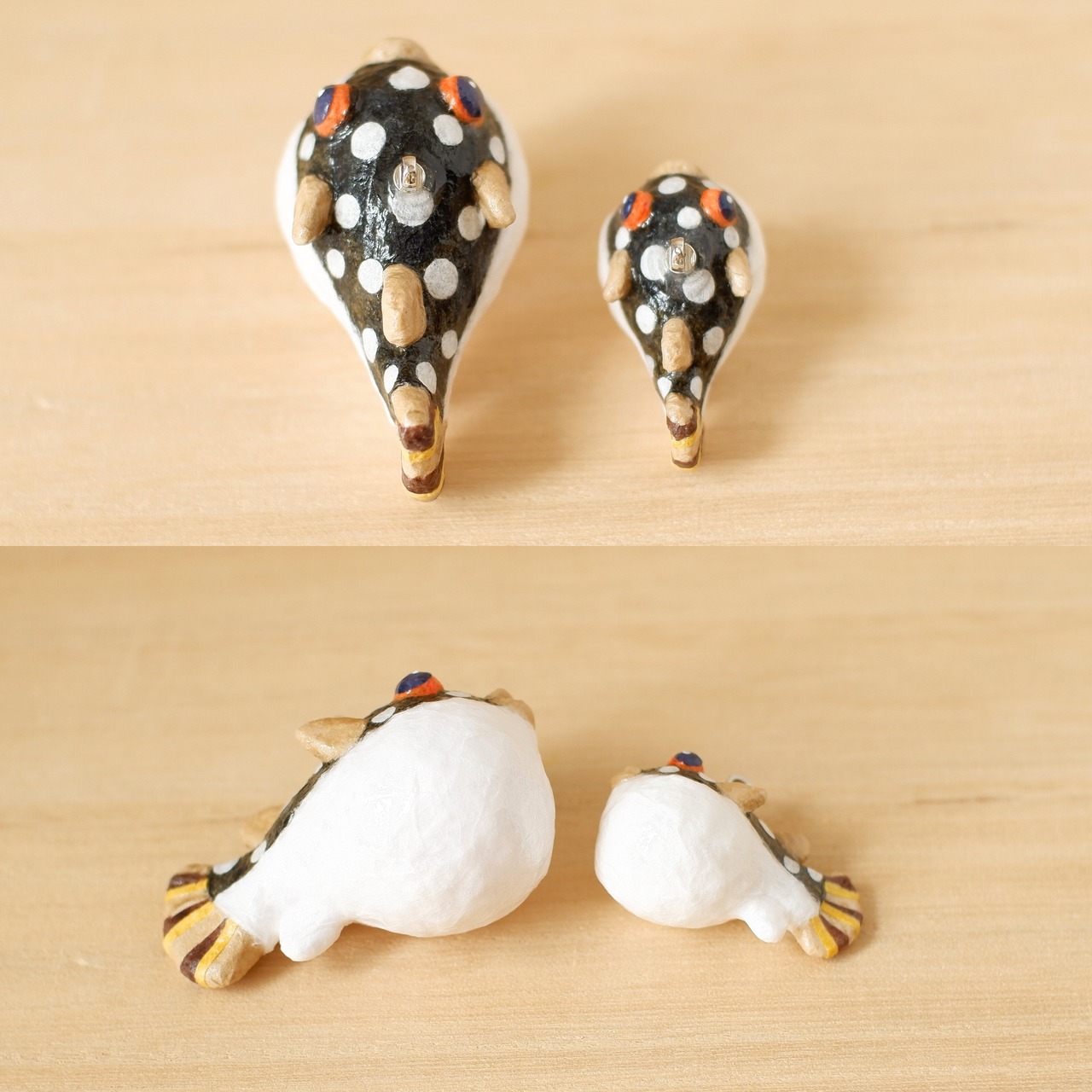 和紙小物/アクセサリー『クサフグ』