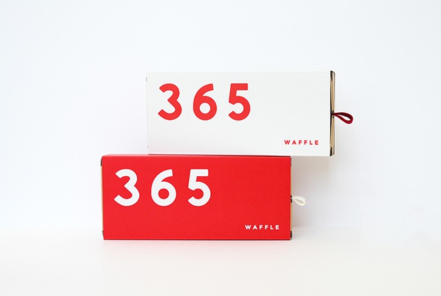 ３６５ＷＡＦＦＬＥ【7個入】BOXカラー(白)