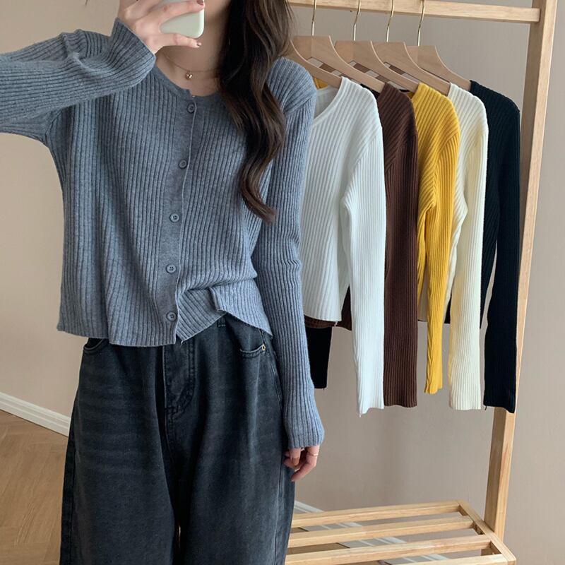 スリムショートセーター スプリングジャケット スタイルカーディガン ロング 春物 スーパーモール52022620547