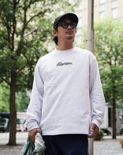 【#Re:room】3D LOGO LONG SLEEVE［REC860］