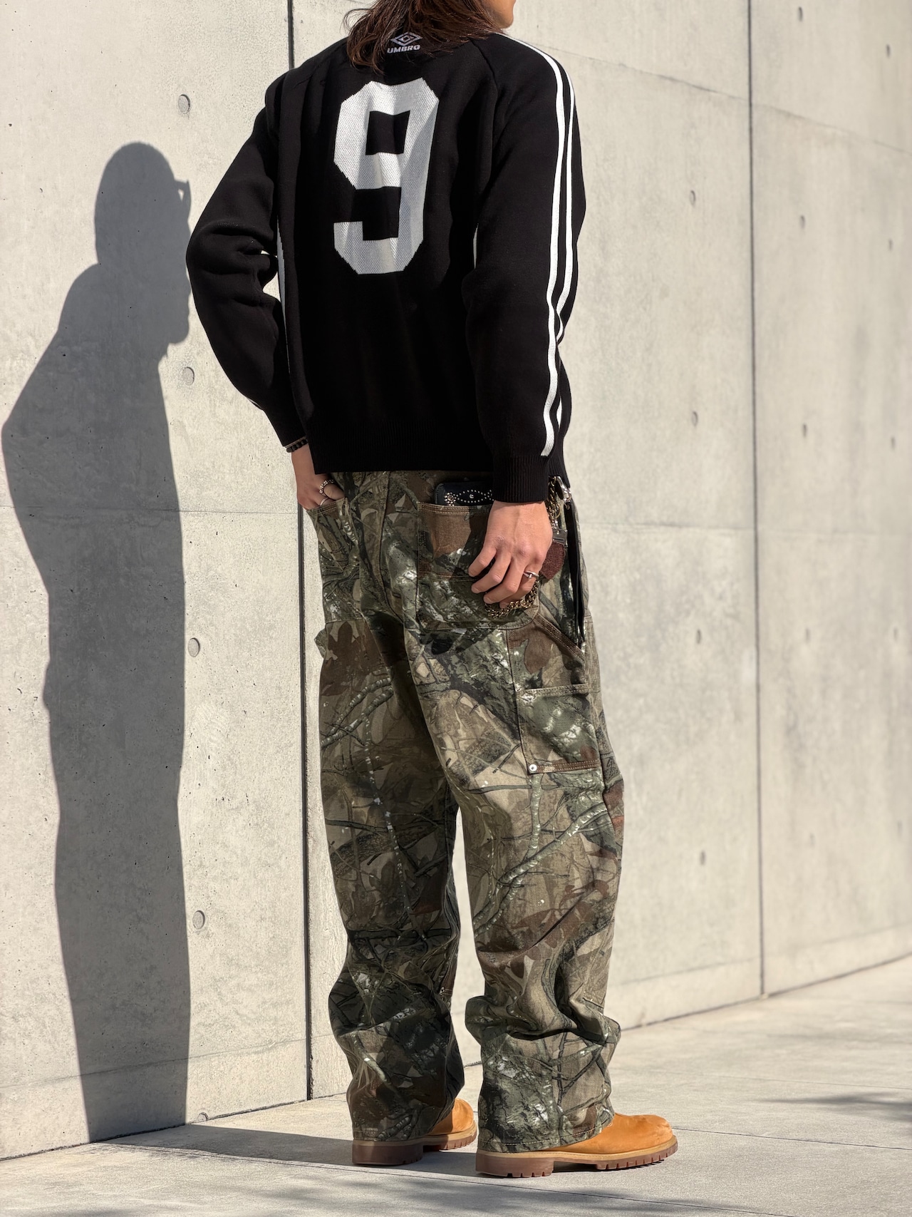 Real Tree Double Knee Baggy Pants