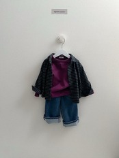 〖取寄〗韓国子供服 / 26winter / Digreen / モナチェックシャツ / キッズ / 冬服 *S~2XL*