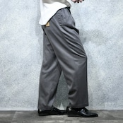 LEVI'S slates wide tuck slacks gray