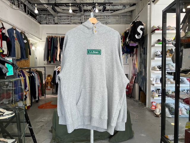 LL.BEAN × BEAMS EXCLUSIVE BEAN'S GREENLABEL SWEAT HOODIE GREY XL 3175-1220 61837