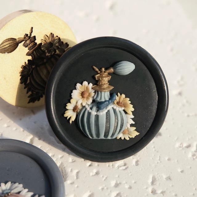 【SELECT】Wax Seal Stamp│ Daisy perfume【ヘッドのみ】