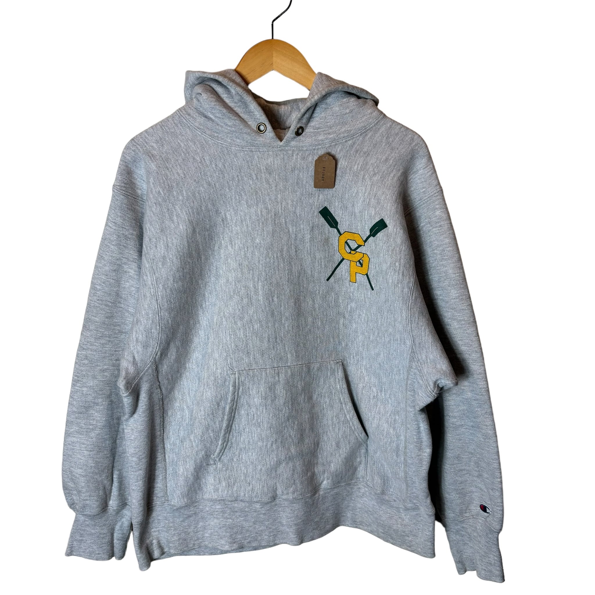 《L》Champion 80s vintage reverse weave 両面プリント No.938