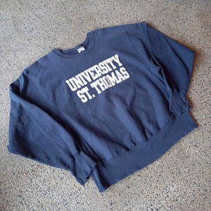 "boro" 90's Champion REVERSE WEAVE 2段カレッジプリントスウェット used [109089]