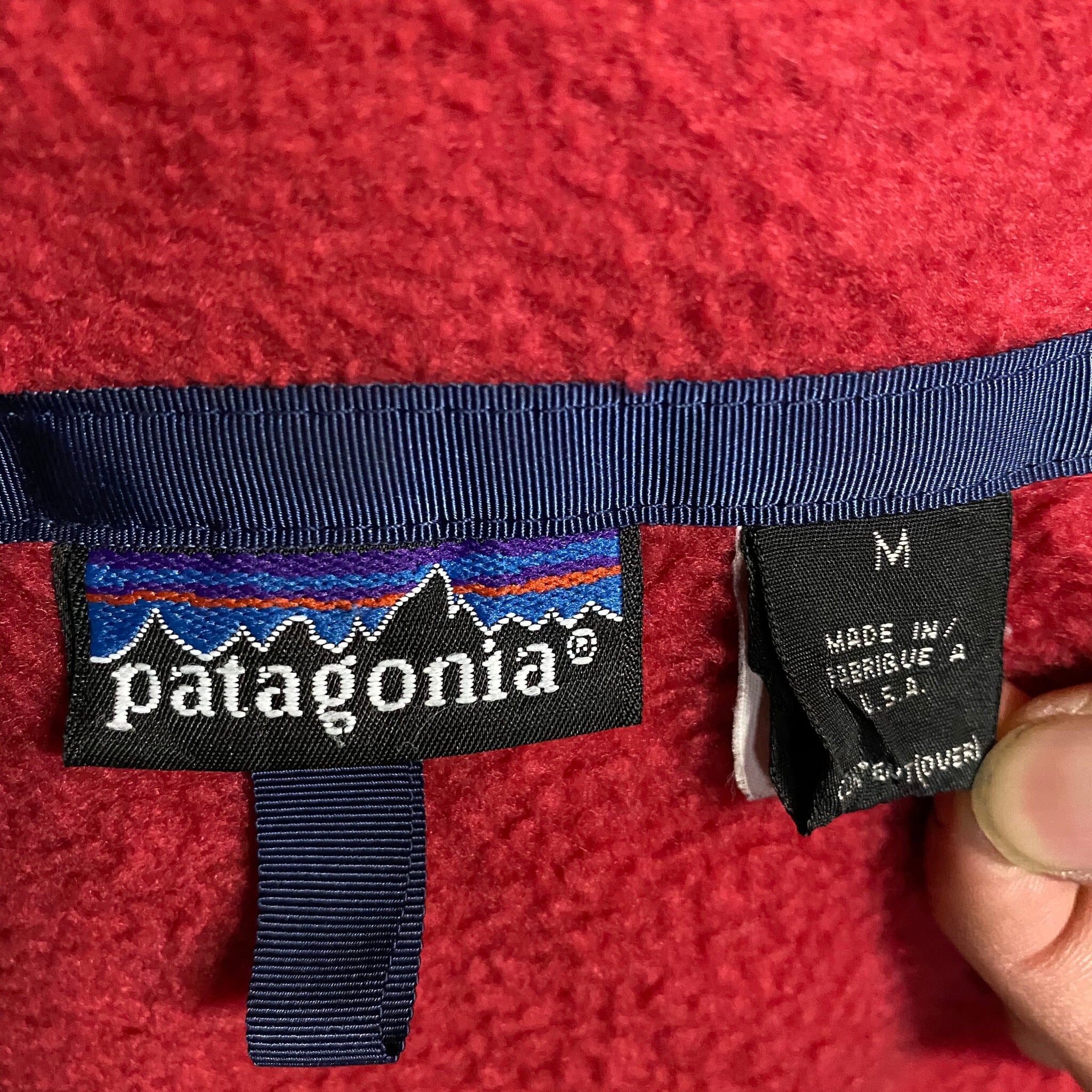 98年製 90年代 ビンテージ USA製 Rマークタグ patagonia パタゴニア