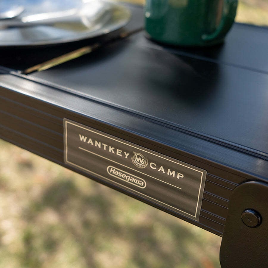 HASEGAWA CAMP×WANTKEY CAMP アルミグリルテーブルDRSB-1000GT | OLIVE