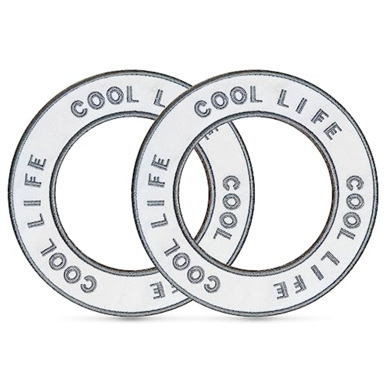 作業服 自作キット ワッペン 2枚セット 空調ファン穴加工 互換用 熱中症対策 あらゆる空調ファンを取り付けられる