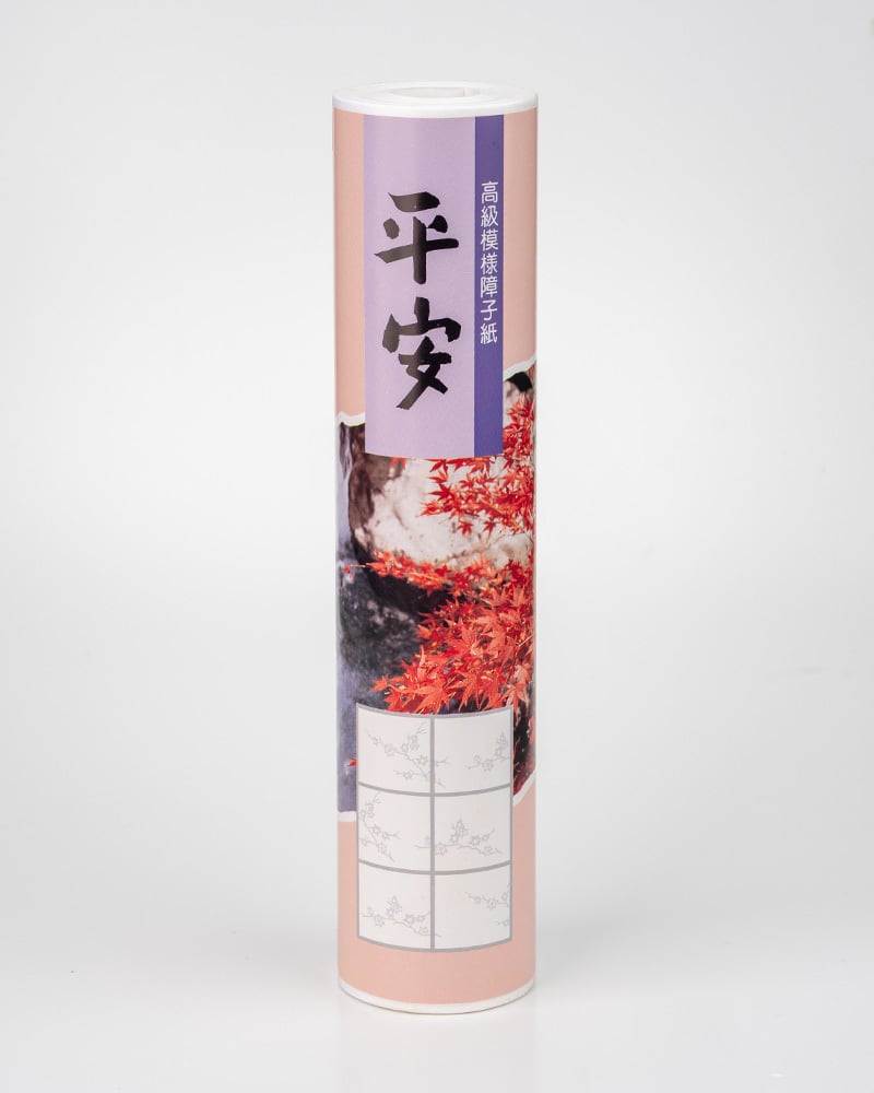 巻障子紙 平安（もみじ模様） | 丸一紙業オンラインショップ