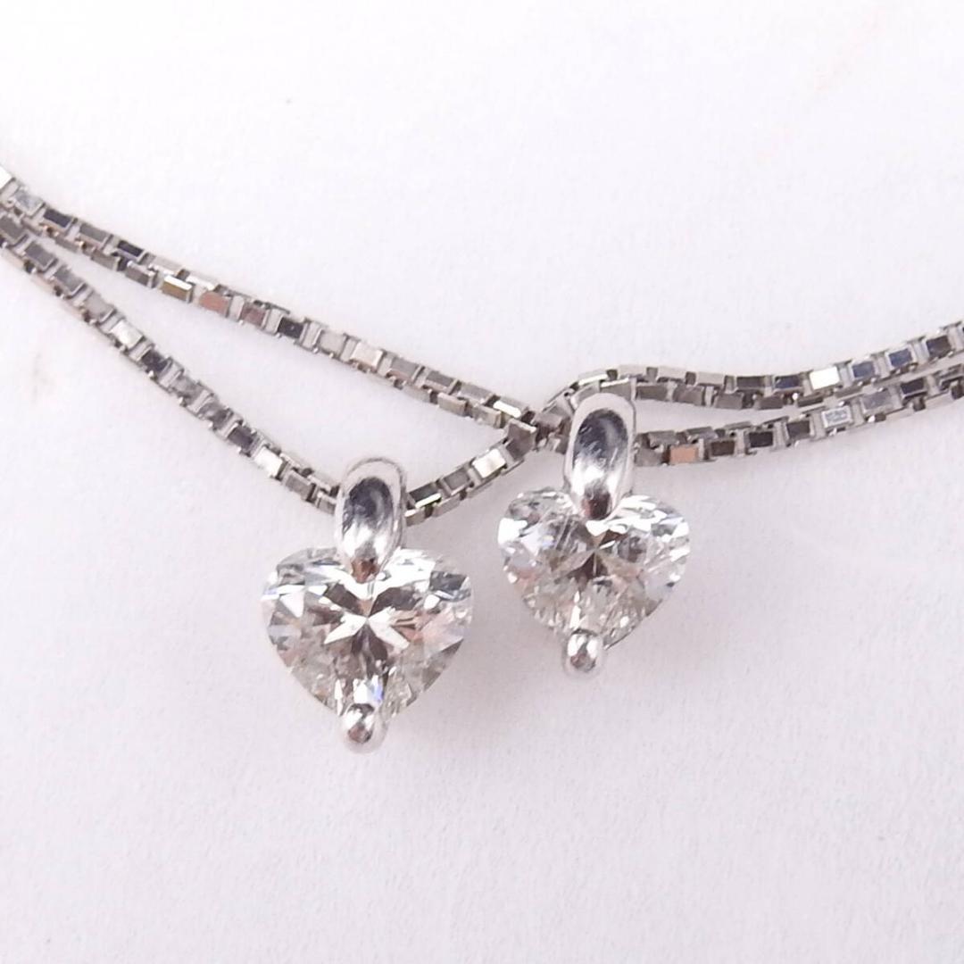 PT850/PT900 ダイヤモンドD0.25 D0.19 2連ブレスレット