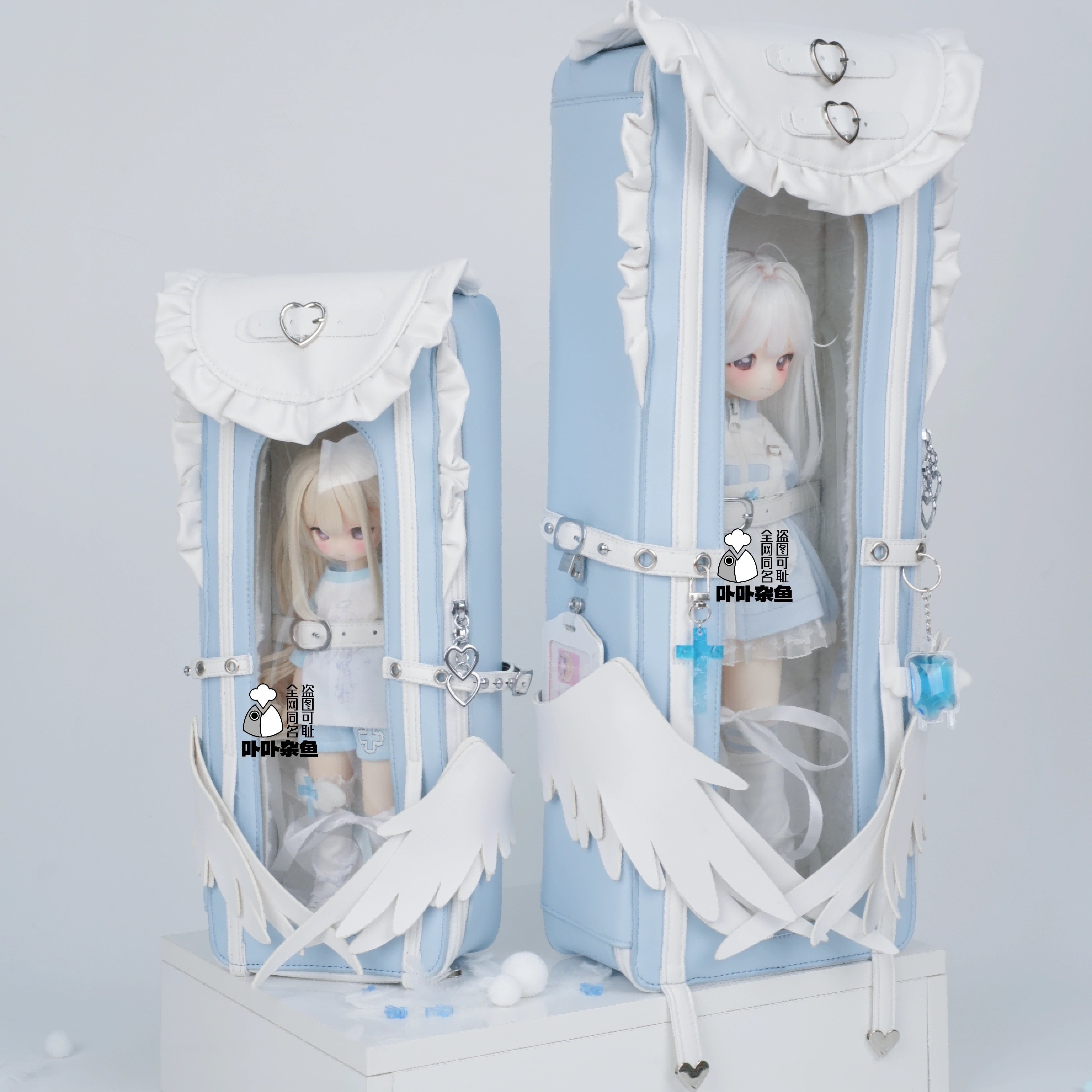 外出用！6分 4分大四胖四bjd娃包外出双肩痛包 1/4 MSD MDD KUMAKO