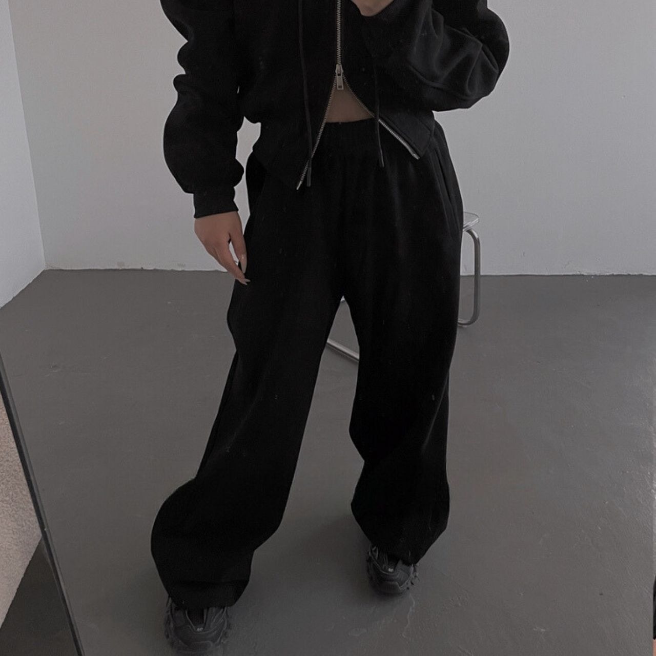 ワイドスウェットパンツ（セットアップのパーカあり）　LT0020029