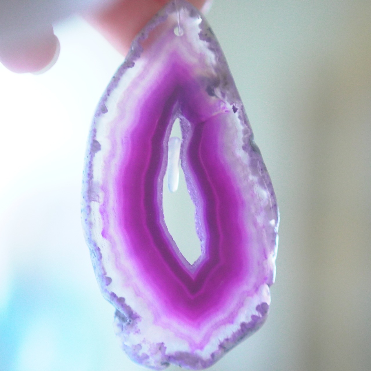 Twinkle Star 03 - アゲートヒーリングチャイム / Agate Sun Catcher Wind Chime 1009