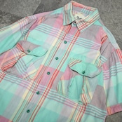 Green park cotton check shirt