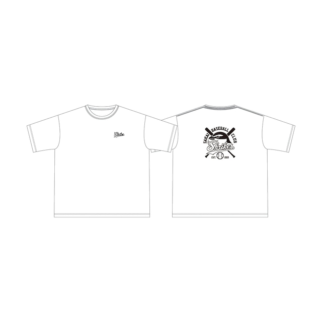 《ビッグシルエット》ビッグロゴ コットンTシャツ（ホワイト）