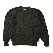 Paul Smith ポールスミス 畔編み ローゲージ ウールニットセーター サイズ L /グリーン×イエロー系/メンズ