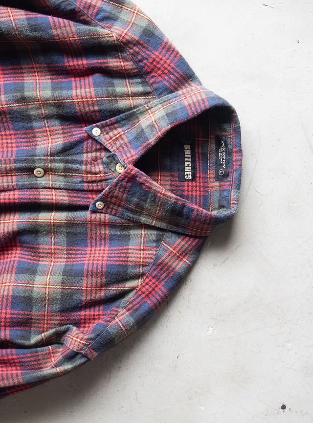 "BRITCHES" 1990s Tartan check shirt