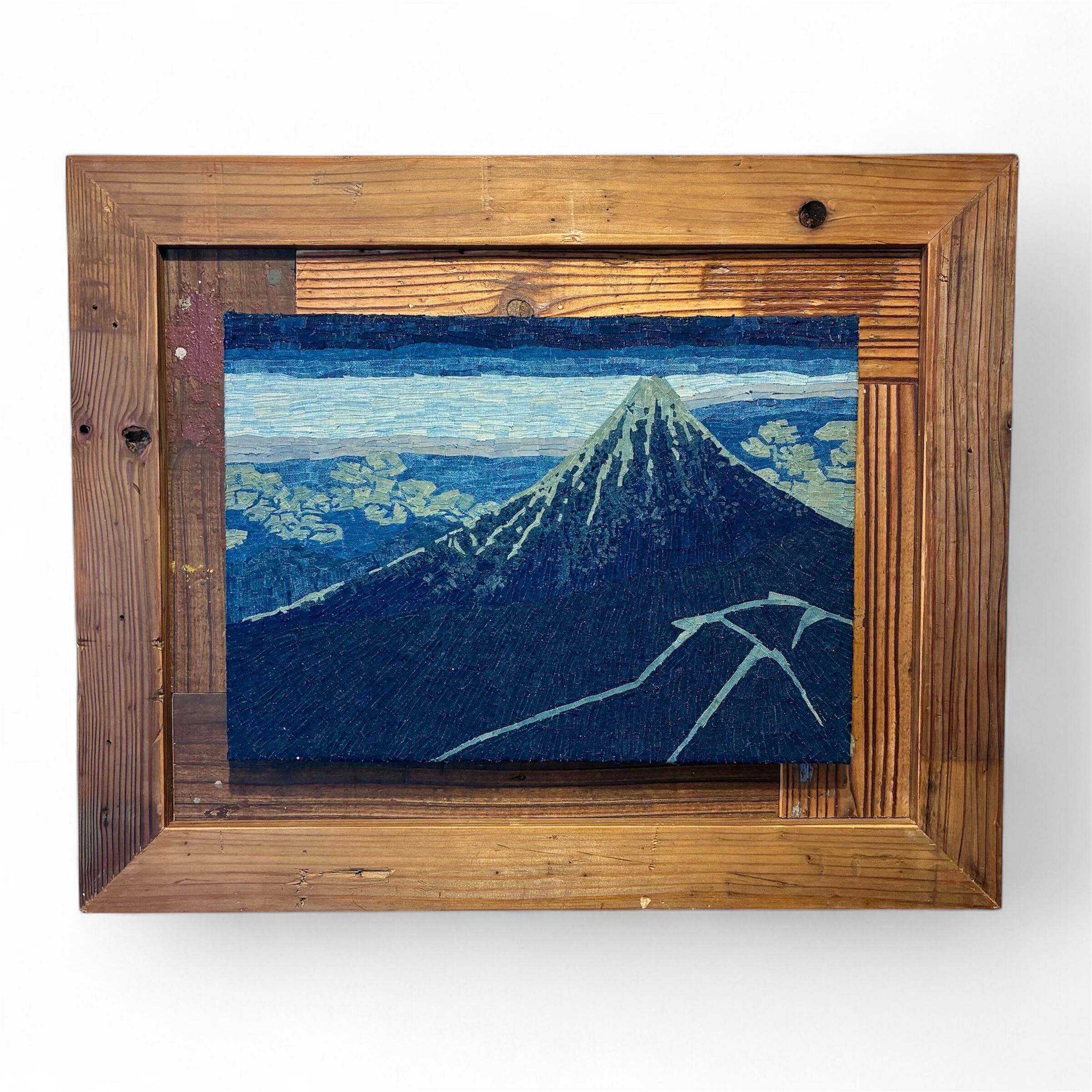 Storm Over Black Fuji Original Artwork (NFT Certified | One of a Storm Over Black Fuji Original Artwork (NFT Certified | One of a