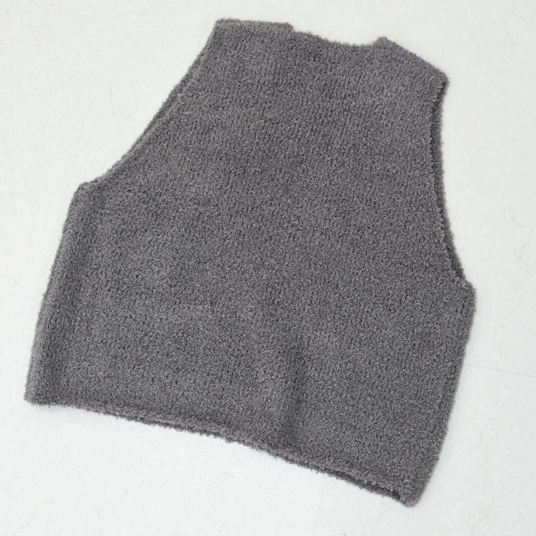 mizuiro ind [ミズイロ インド] hairly V neck vest [3-220095] へ