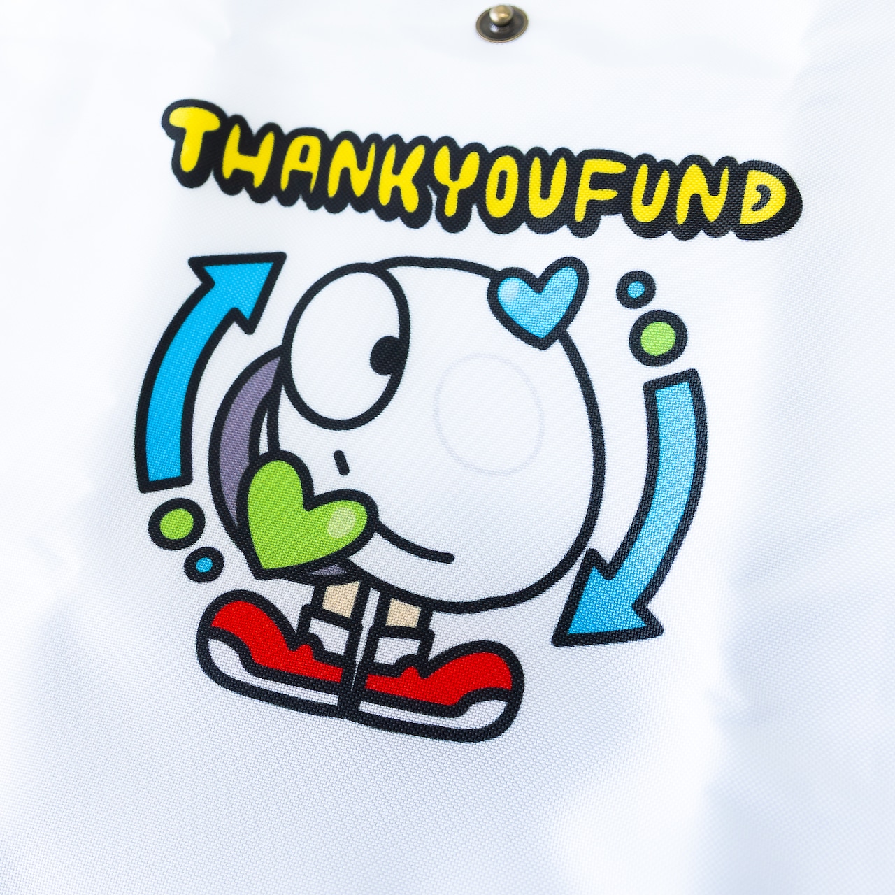 < 豊田合成 × THANKYOU FUND > アップサイクル&チャリティエコバッグ
