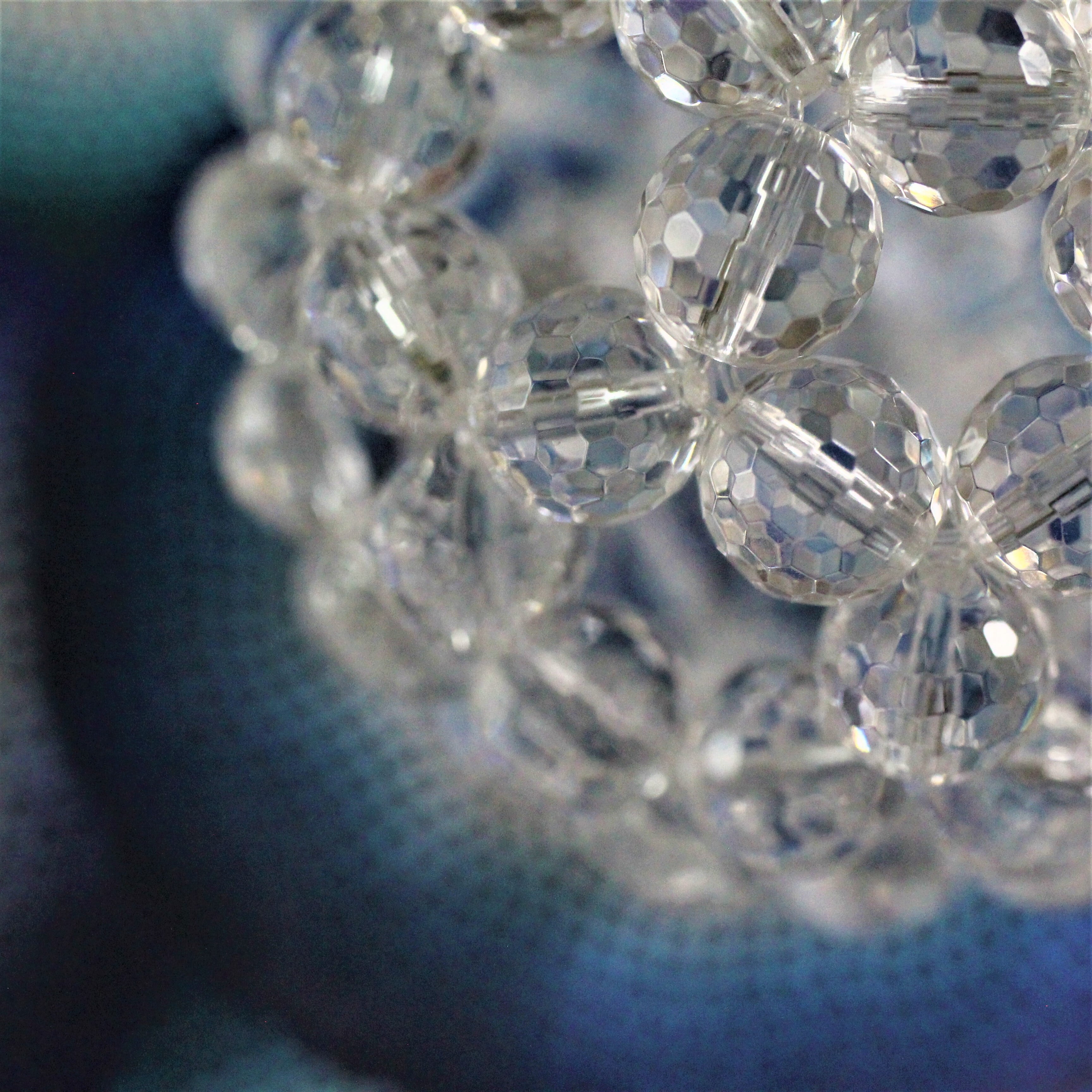 水晶ビーズ多面体【バッキーボール】直径6.5㎝ | earth venus