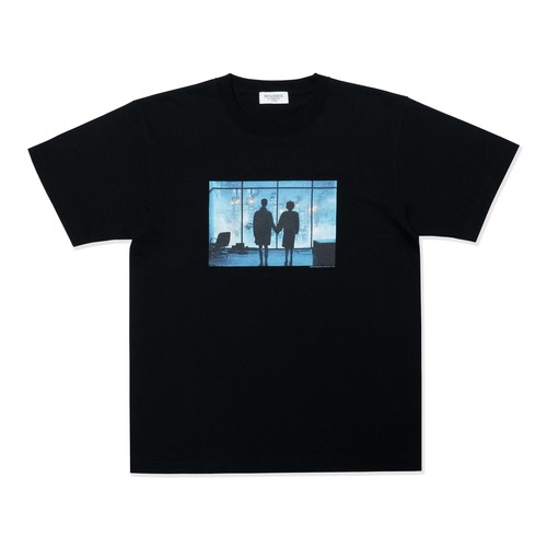 Benjamin Authentic Club Urban fight photo T-Shirt / Black