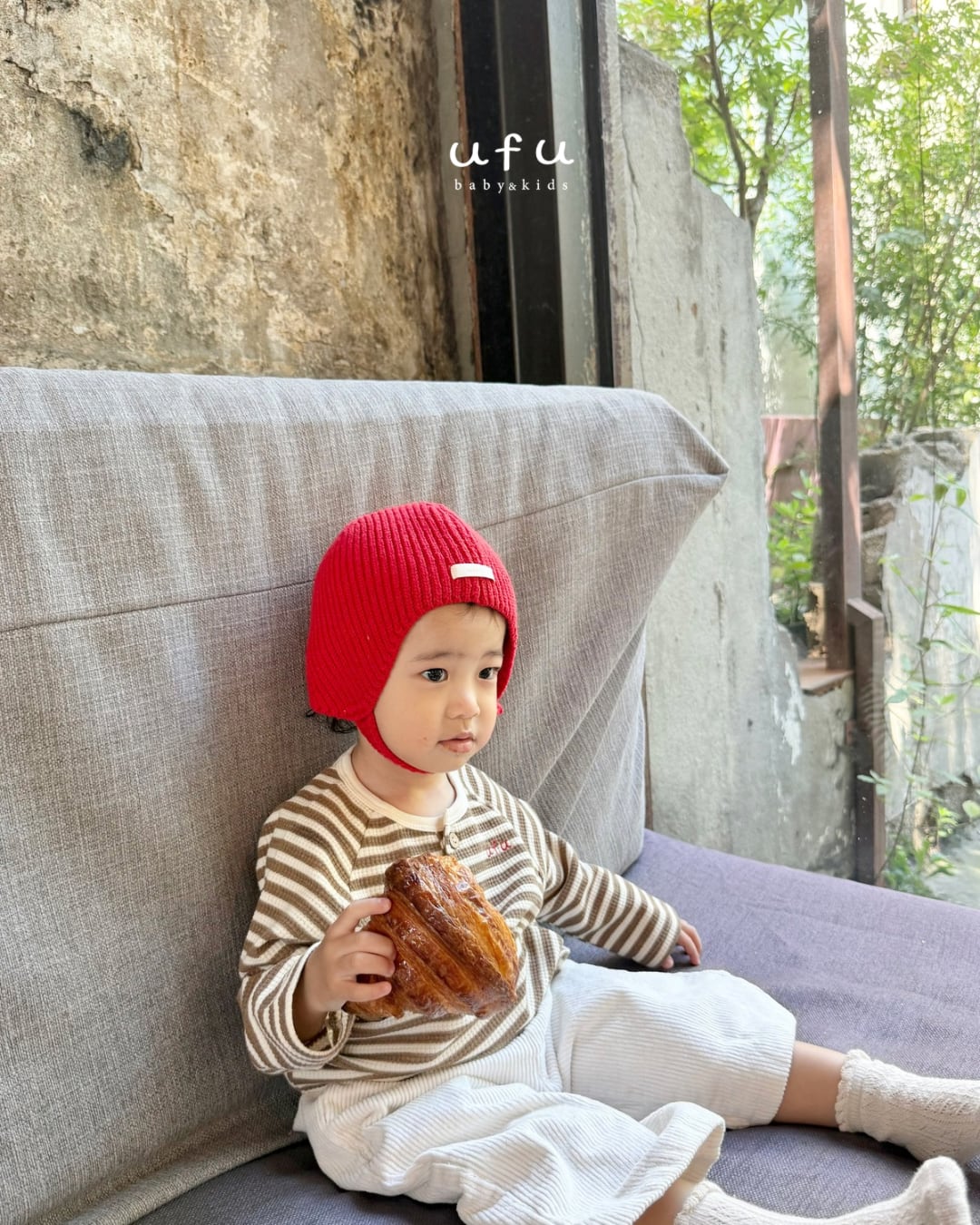 【即納】ufu original croissant T-shirt