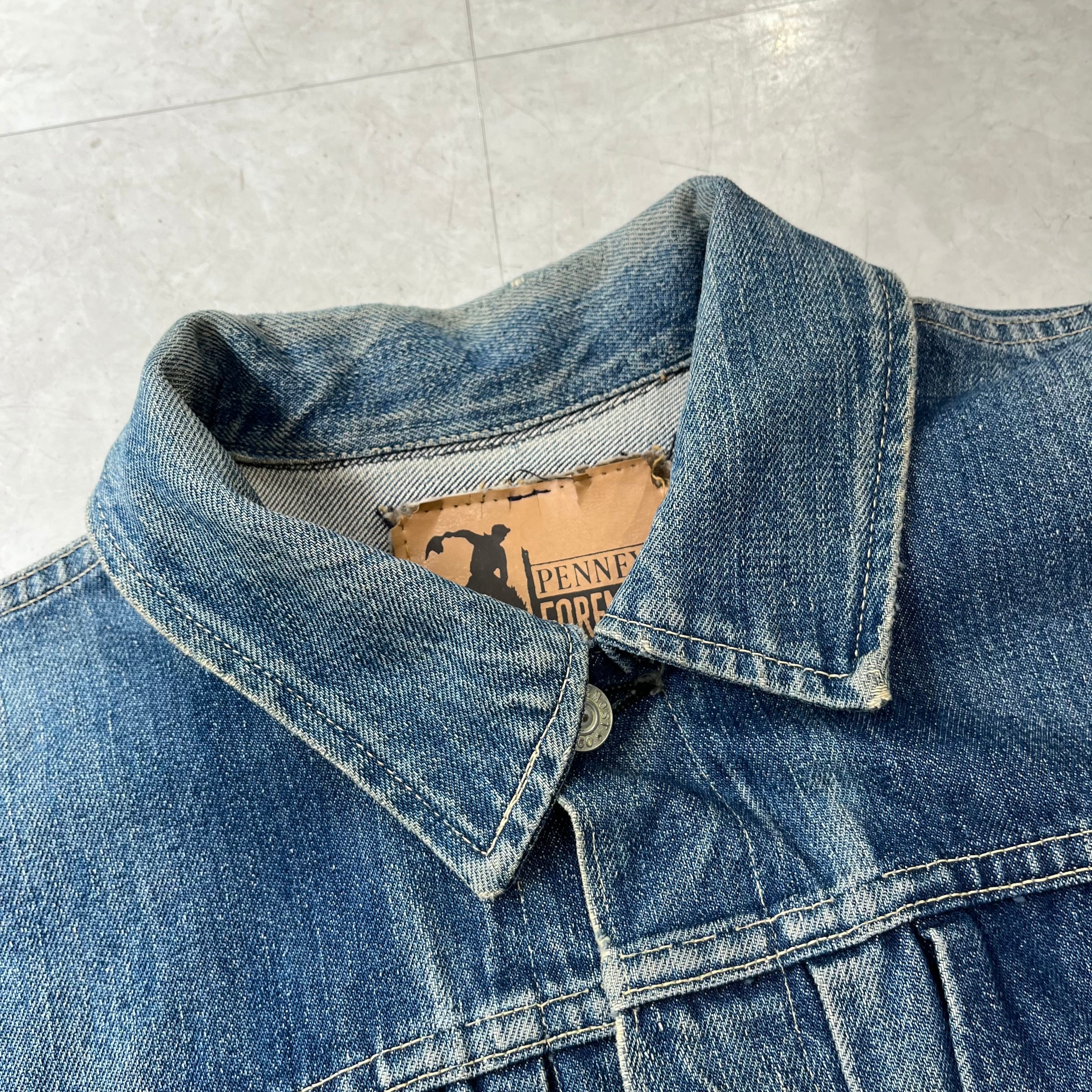 40s Foremost One Pocket 1st Type Denim Jacket 40年代 40s Foremost One Pocket 1st Type Denim Jacket 40年代