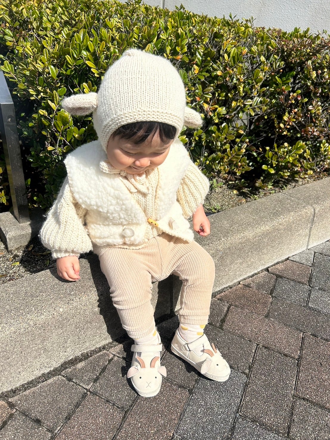 COLD BREAKER (ALWERO) / Alpi Stiching Vest / Natural | HAKONIWA