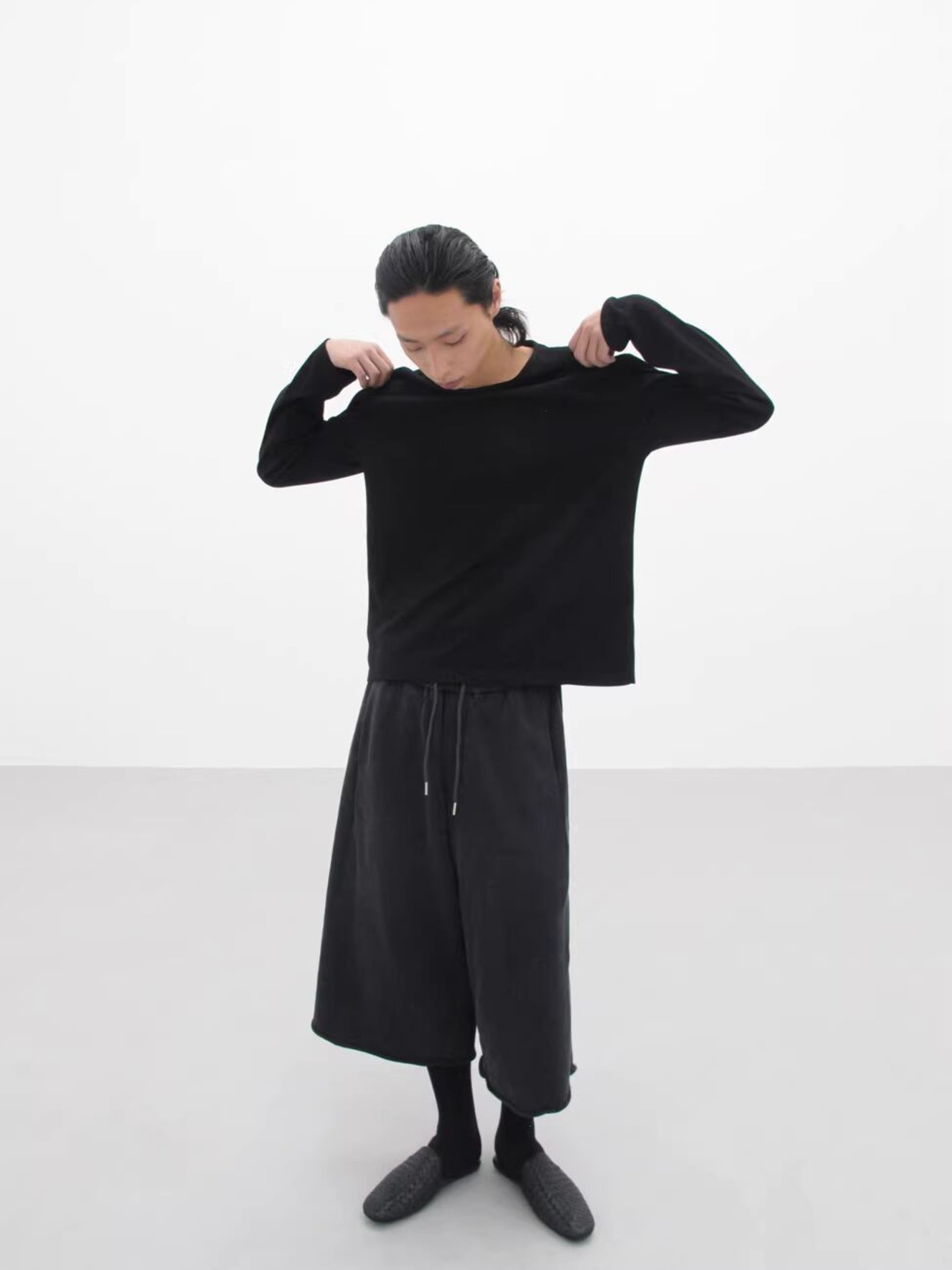 Yausye Wool Blend Boxy Tee