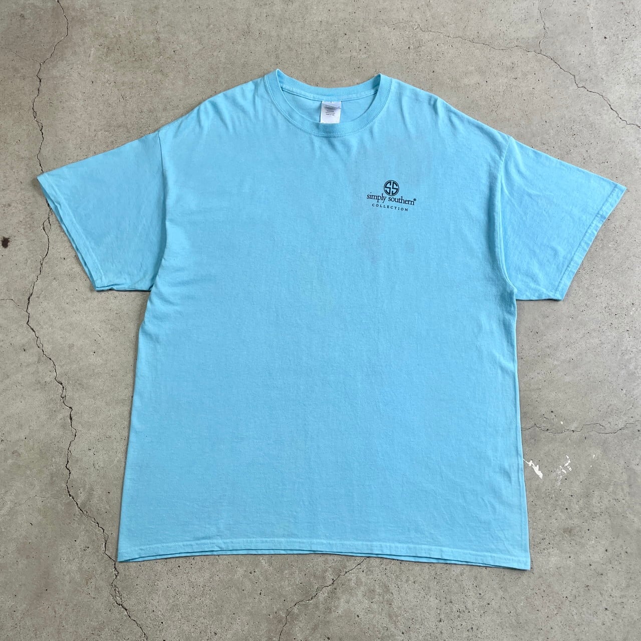 Simply southern ロンT バックプリント タイダイ USA M - Tシャツ