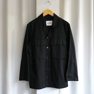 JIL SANDER OVER SIZE HBT TWILL SHIRT